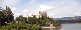 Zamek Niedzica nad Jeziorem Czorsztyn