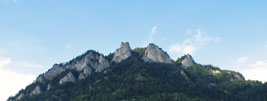 Trzy Korony, główny szczyt w górach Pieninach